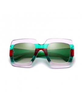 Fashion Sunglasses Women G Brand Designer Color Frame Square Sun Glasses Men Travel UV Big Sunglasse
