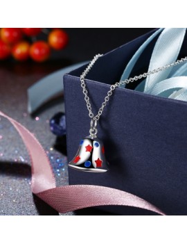 Another Silver Christmas Theme - Bell Necklace