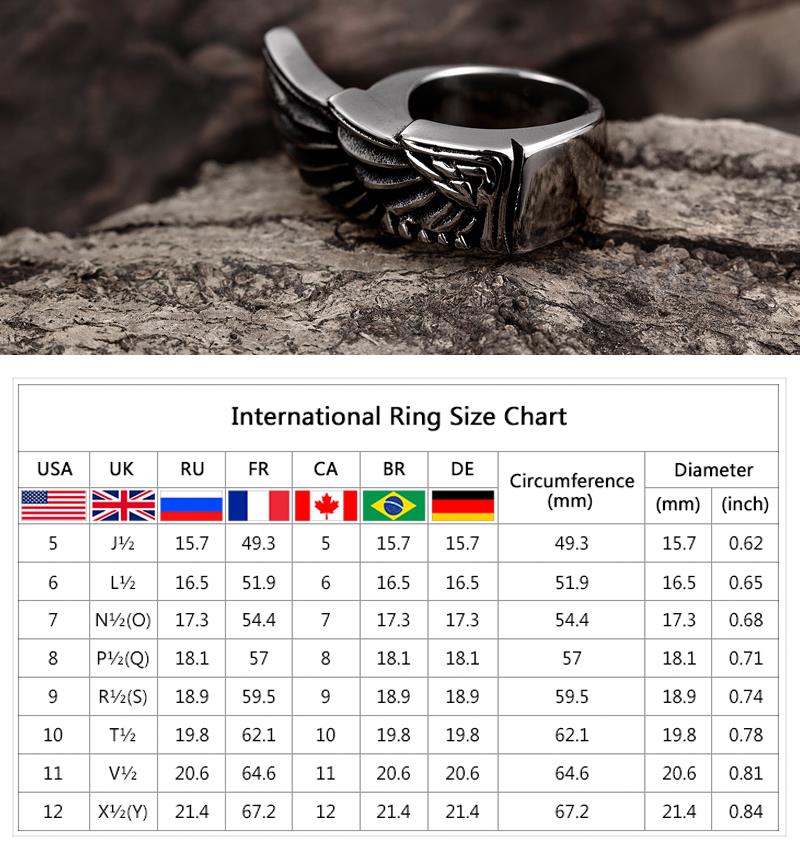 R173 Hot Cool Fashion 316L Stainless Steel Ring